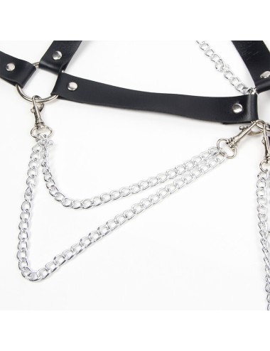 SUBBLIME - ARNÉS SUJETADOR DETALLE CADENAS TALLA ÚNICA