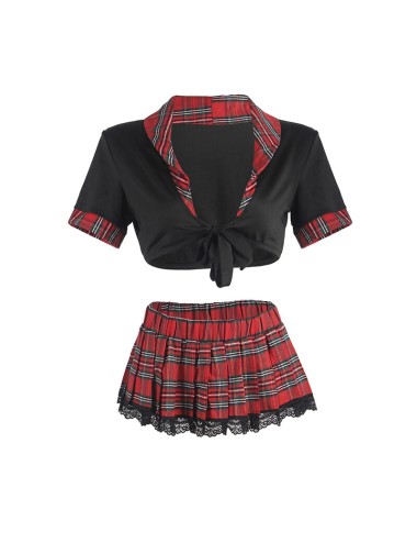 SUBBLIME - DISFRAZ DE COLEGIALA SEXY CON TOP L/XL