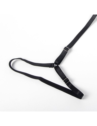 SUBBLIME - DISFRAZ POLICIA BODY ENCAJE NEGRO S/M