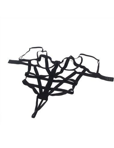 SUBBLIME - BODY SEXY CON RECORTES NEGRO S/M