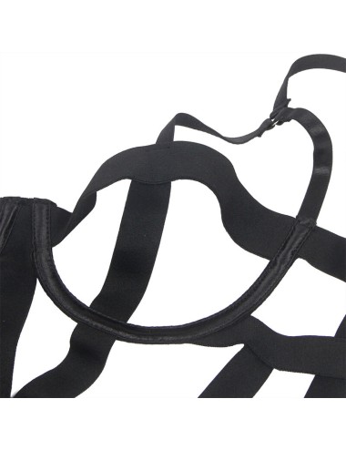 SUBBLIME - BODY SEXY CON RECORTES NEGRO S/M
