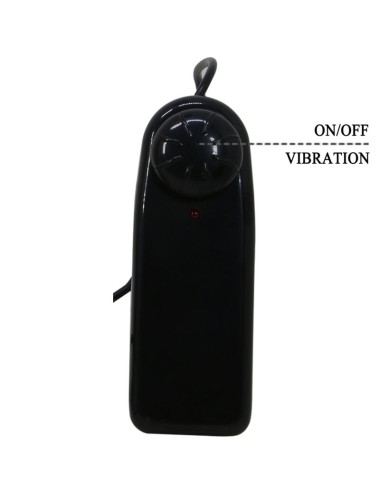 PRETTY LOVE - HARNESS BRIEFS STARKS VIBRACIÓN MULTI-VELOCIDAD DILDO 17,5 CM MULATO