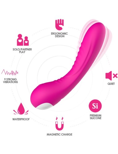 ARMONY - LEGEND VIBRADOR SILICONA FUCSIA