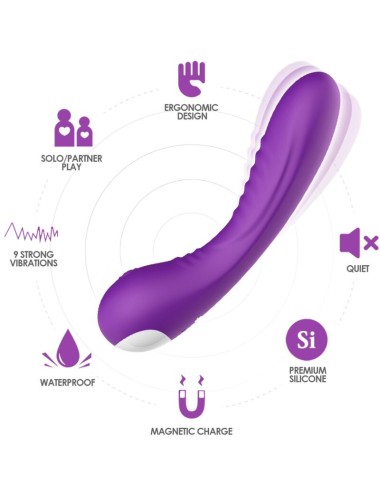 ARMONY - LEGEND VIBRADOR SILICONA VIOLETA
