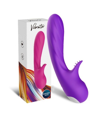ARMONY - ROMANCE VIBRADOR CON ESTIMULADOR VIOLETA