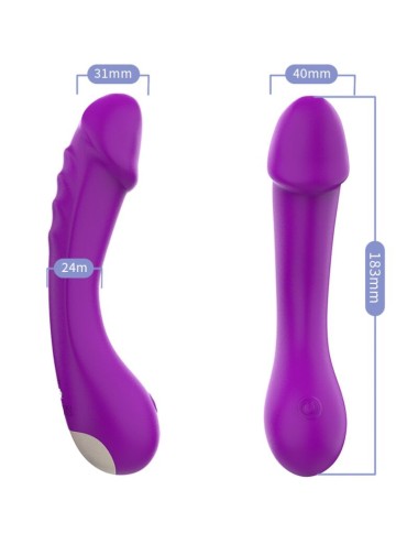 ARMONY - DILDO VIBRADOR PUNTO G SILICONA VIOLETA