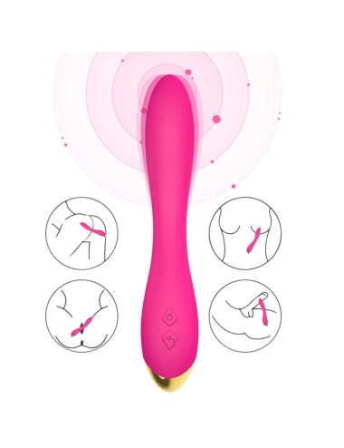 ARMONY - FLAMINGO VIBRADOR MULTIPOSICION FUCSIA
