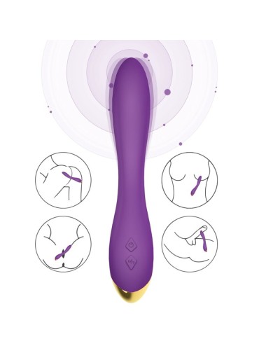 ARMONY - FLAMINGO VIBRADOR MULTIPOSICION VIOLETA