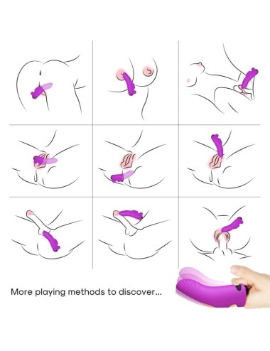 ARMONY - AURORA VIBRADOR DEDAL VIOLETA