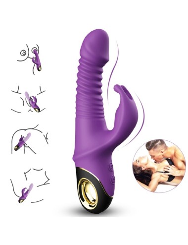 ARMONY - ZING DILDO VIBRADOR RABBIT VIOLETA