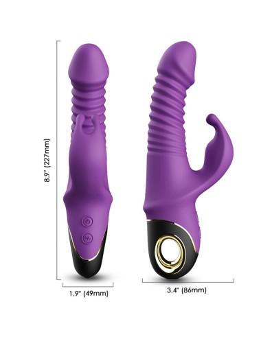 ARMONY - ZING DILDO VIBRADOR RABBIT VIOLETA