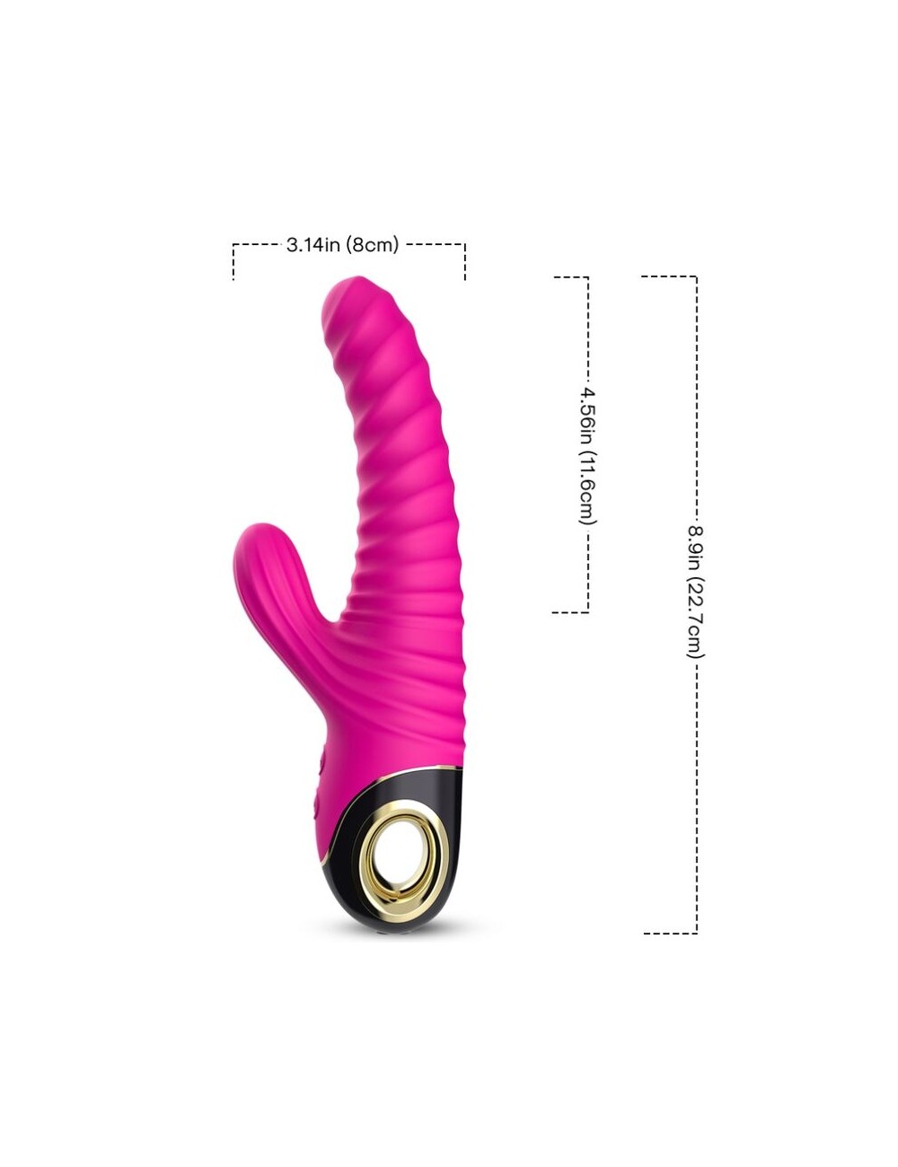 ARMONY - ETERNITY VIBRADOR SILICONA FUCSIA