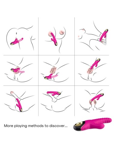 ARMONY - ETERNITY VIBRADOR SILICONA FUCSIA