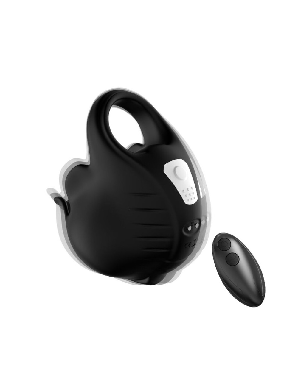 ARMONY - CUPPING ANILLO VIBRADOR CONTROL REMOTO NEGRO