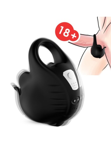 ARMONY - CUPPING ANILLO VIBRADOR CONTROL REMOTO NEGRO
