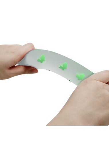 PRETTY LOVE - MAGICAL NIGHTFALL DILDO SIN VIBRACIÓN LUMINOSO VERDE