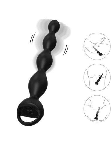 ARMONY - VIBRADOR DEDAL PLUG ANAL NEGRO