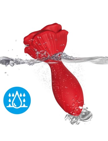 ARMONY - ROSA VIBRADOR & PLUG ANAL PEQUEÑO CONTROL REMOTO ROJO