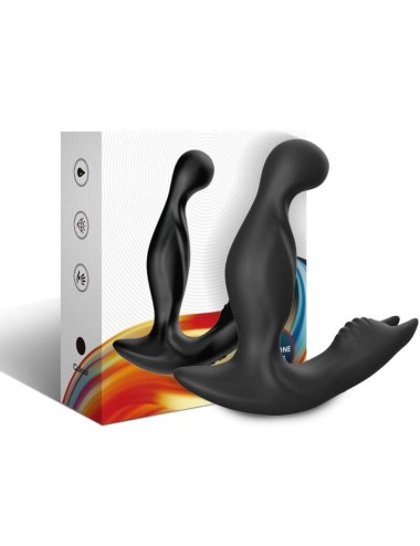 ARMONY - BAT KING VIBRADOR ANAL PROSTATA ROTADOR CONTROL REMOTO NEGRO