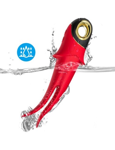ARMONY - SHADOW VIBRADOR PINZA ROJO
