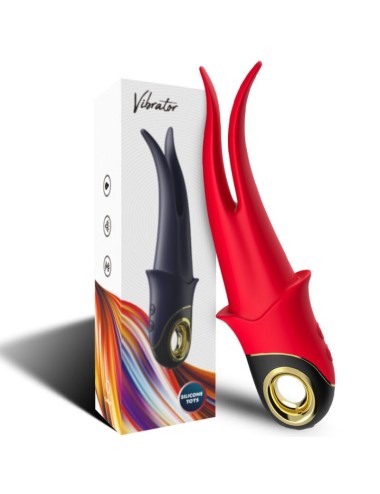 ARMONY - SHADOW VIBRADOR PINZA ROJO