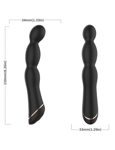 ARMONY - BAMBU VIBRADOR AJUSTABLE NEGRO