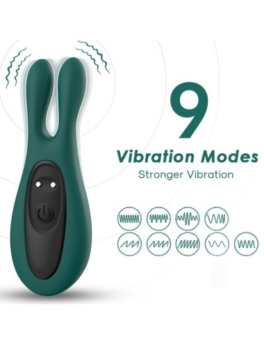 ARMONY - ESTIMULADOR & VIBRADOR RABBIT VERDE