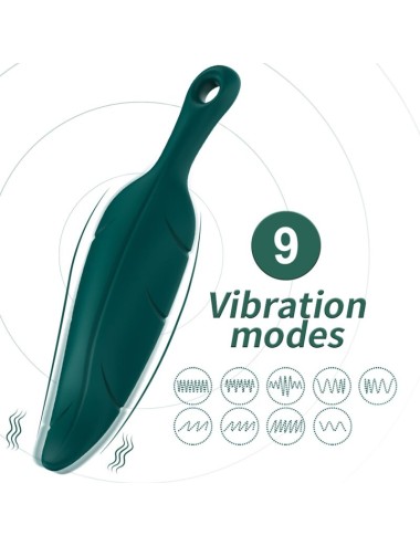 ARMONY - ESTIMULADOR & VIBRADOR HOJA VERDE
