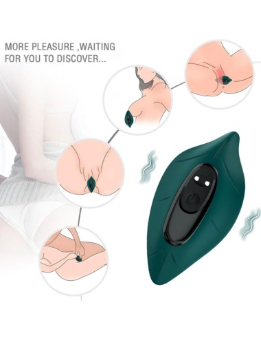 ARMONY - ESTIMULADOR & VIBRADOR CONTROL REMOTO VERDE