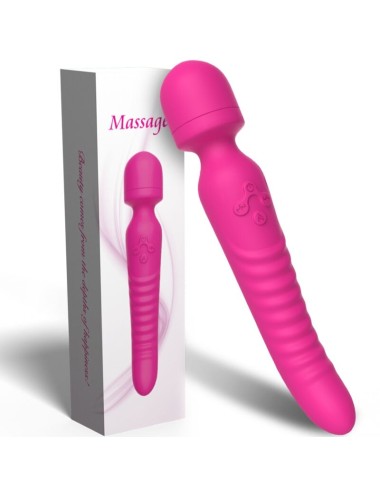 ARMONY - MISSION MASAJEADOR & VIBRADOR EFECTO CALOR FUCSIA