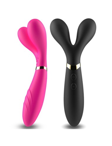 ARMONY - Y-WAND MASAJEADOR & VIBRADOR CABEZA DOBLE FUCSIA