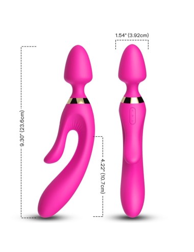 ARMONY - MASAJEADOR & VIBRADOR RABBIT FUCSIA