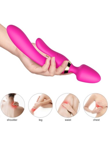 ARMONY - MASAJEADOR & VIBRADOR RABBIT FUCSIA