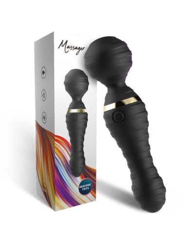 ARMONY - FREEDO MASAJEADOR & VIBRADOR PEQUEÑO NEGRO