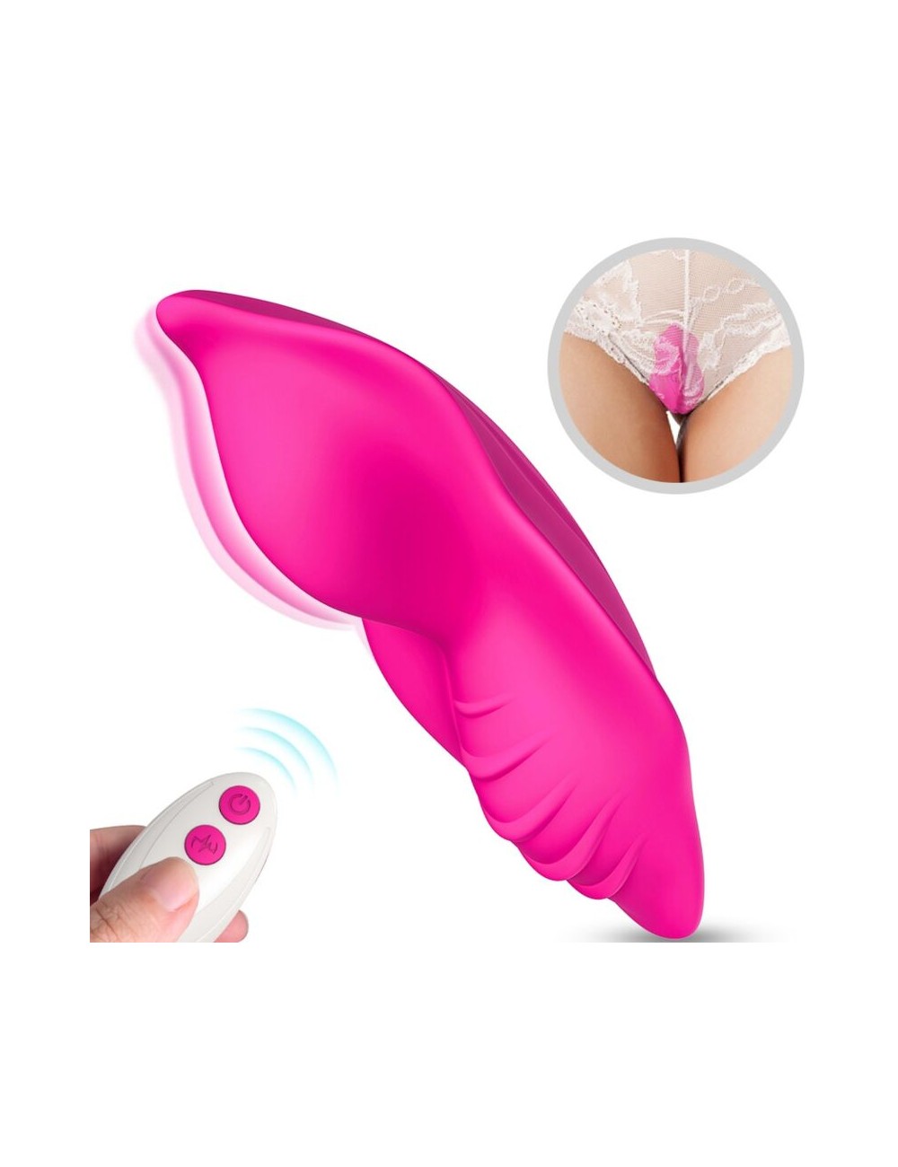 ARMONY - WHISPER PANTIES VIBRADOR CONTROL REMOTO FUCSIA