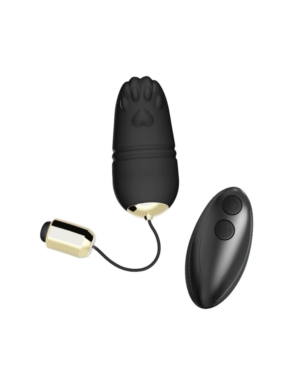 ARMONY - KITTY HUEVO VIBRADOR PUNTO G CONTROL REMOTO NEGRO