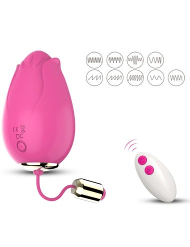 ARMONY - MANDALA HUEVO VIBRADOR PUNTO G CONTROL REMOTO FUCSIA