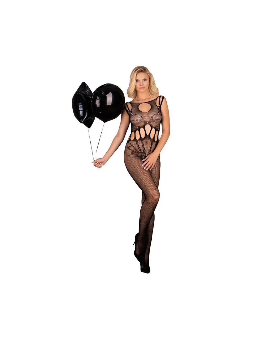 LIVCO CORSETTI FASHION - AMAHIL BODYSTOCKING CROTCHLESS NEGRO TALLA ÚNICA LIVCO CORSETTI FASHION - AMAHIL BODYSTOCKING CROTCHLESS NEGRO TALLA ÚNICA
