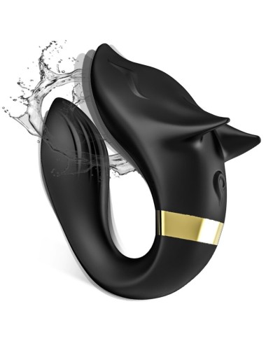 ARMONY - FOX VIBRADOR PAREJAS CONTROL REMOTO NEGRO
