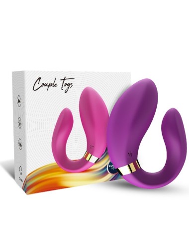 ARMONY - CRESCENT VIBRADOR PAREJA CONTROL REMOTO VIOLETA