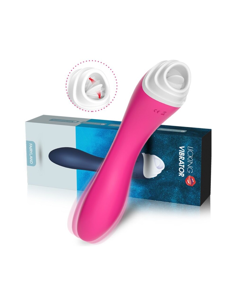ARMONY - FAIRYLAND ESTIMULADOR CON LENGUA CLITORIS & VIBRADOR FUCISA