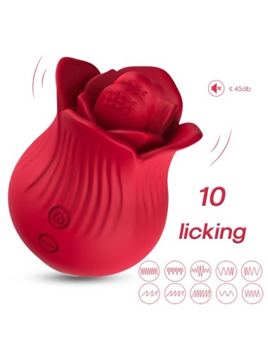 ARMONY - ROSA VIBRADOR & ESTIMULADOR ROJO