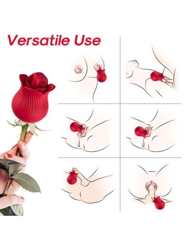 ARMONY - ROSA VIBRADOR & ESTIMULADOR ROJO
