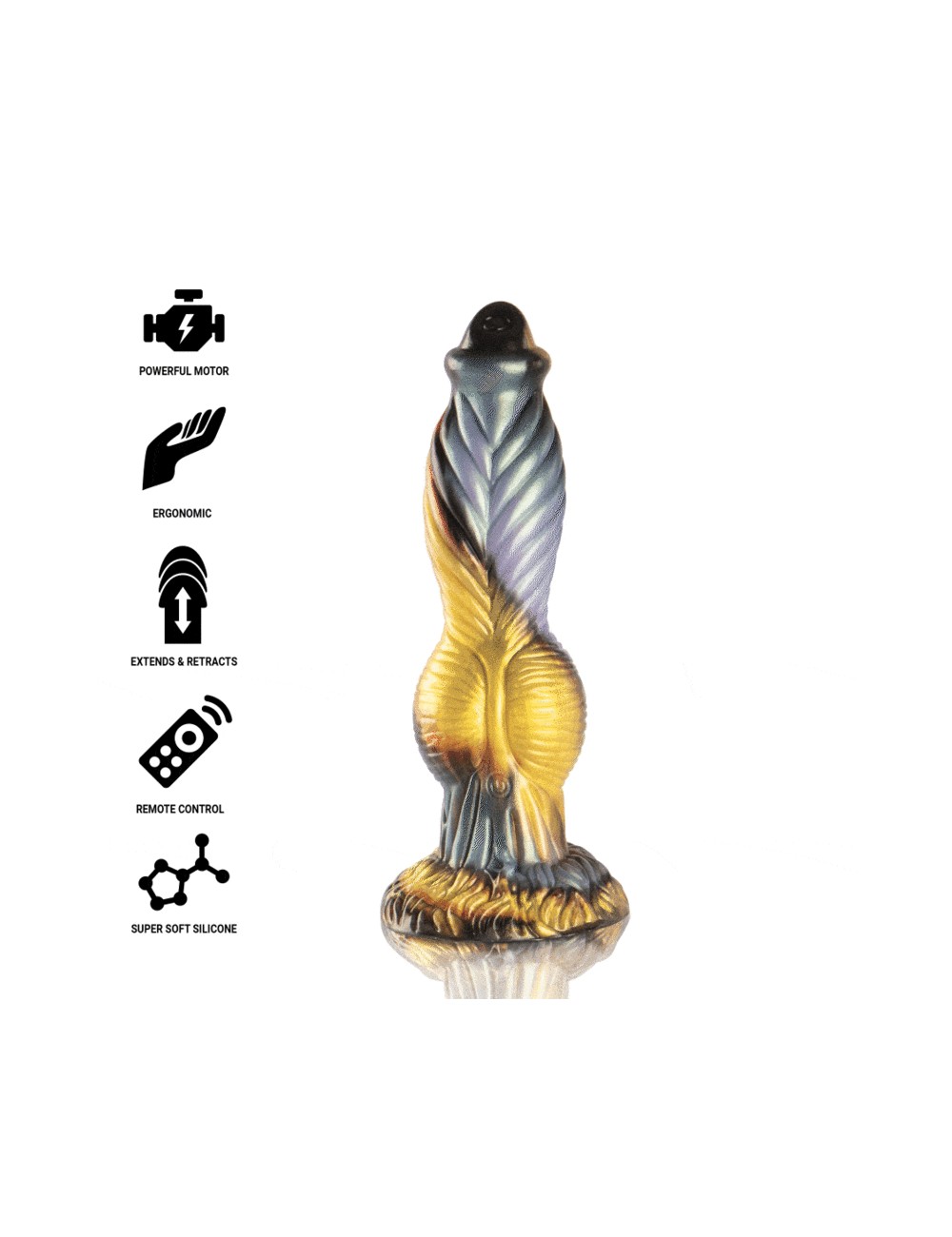 EPIC - PHOENIX DILDO EL RESURGIR DEL PLACER CONTROL REMOTO