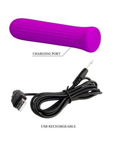 PRETTY LOVE - BLANCHE VIBRADOR ESTIMALADOR ROSA