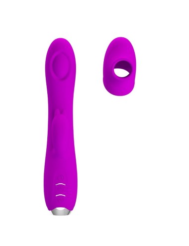 PRETTY LOVE - REGINA VIBRADOR-SUCCIONADOR RECARGABLE MORADO