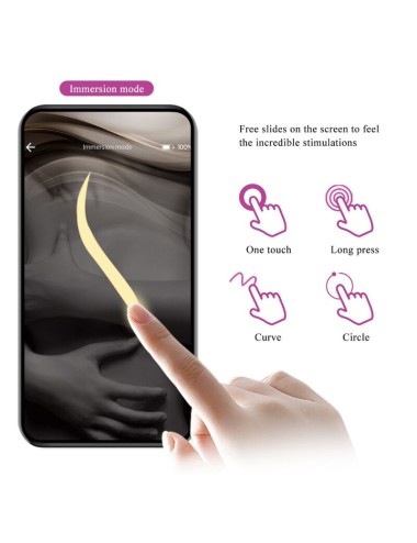 PRETTY LOVE - CASPER HUEVO VIBRADOR RECARGABLE MORADO