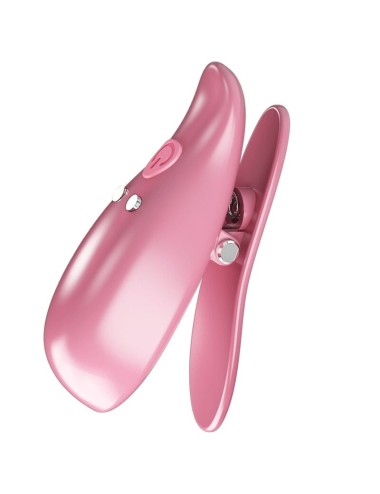PRETTY LOVE - LEAF PINZAS VIBRATORIAS PARA PEZONES ROSA