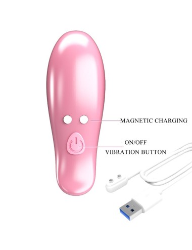 PRETTY LOVE - LEAF PINZAS VIBRATORIAS PARA PEZONES ROSA