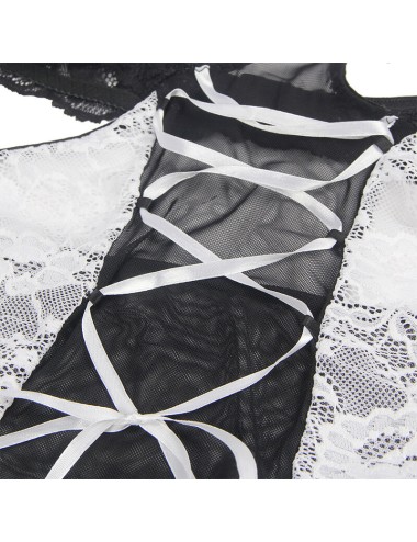 SUBBLIME - DISFRAZ SIRVIENTA BODY S/M